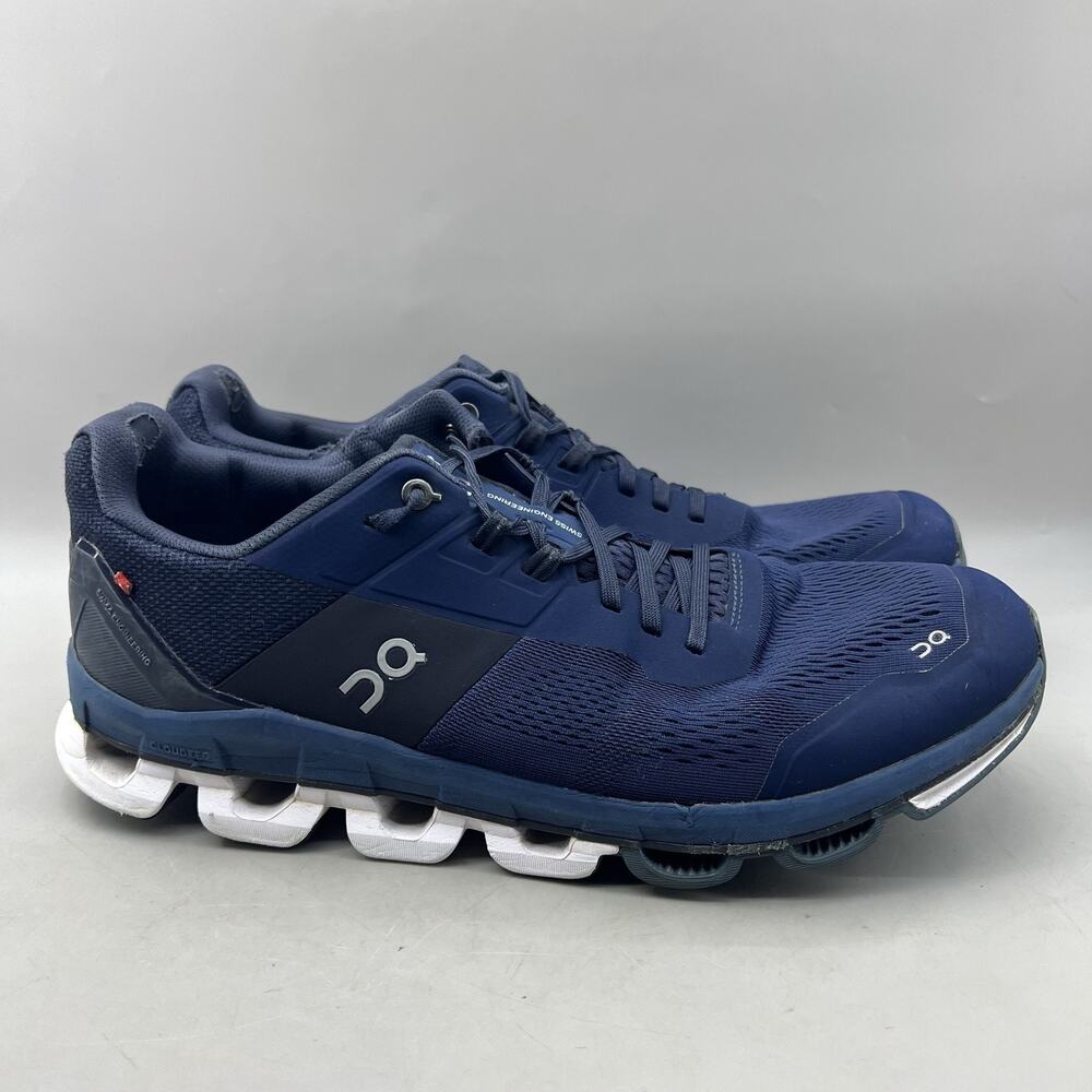 On Cloudace Running Shoes Men Size 12 Blue Mesh Comfort Cushion Low Top Sneakers